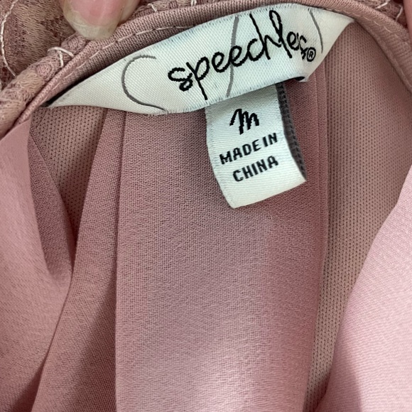 Speechless Mauve Dress Medium with pockets - Picture 4 of 5